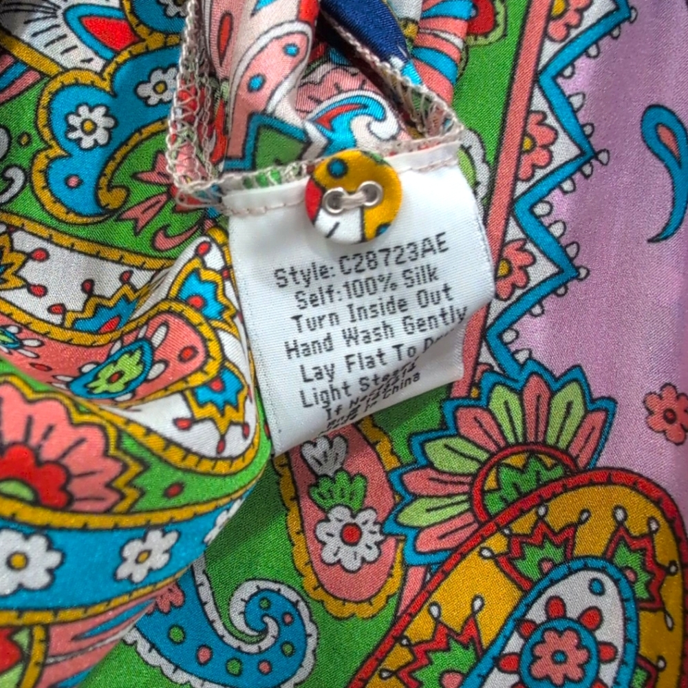 NWOT JOHNNY WAS Braemar Kita Tunic Long sleeves Medium $400 - Picture 6 of 7